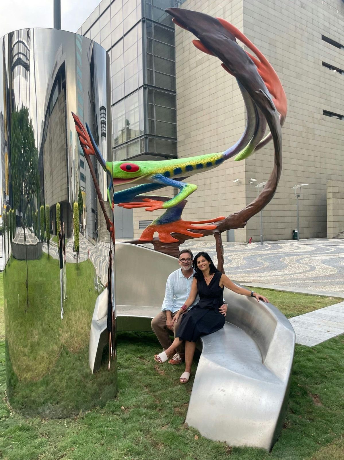 Yifat Davidoff and Jonty Hurwitz