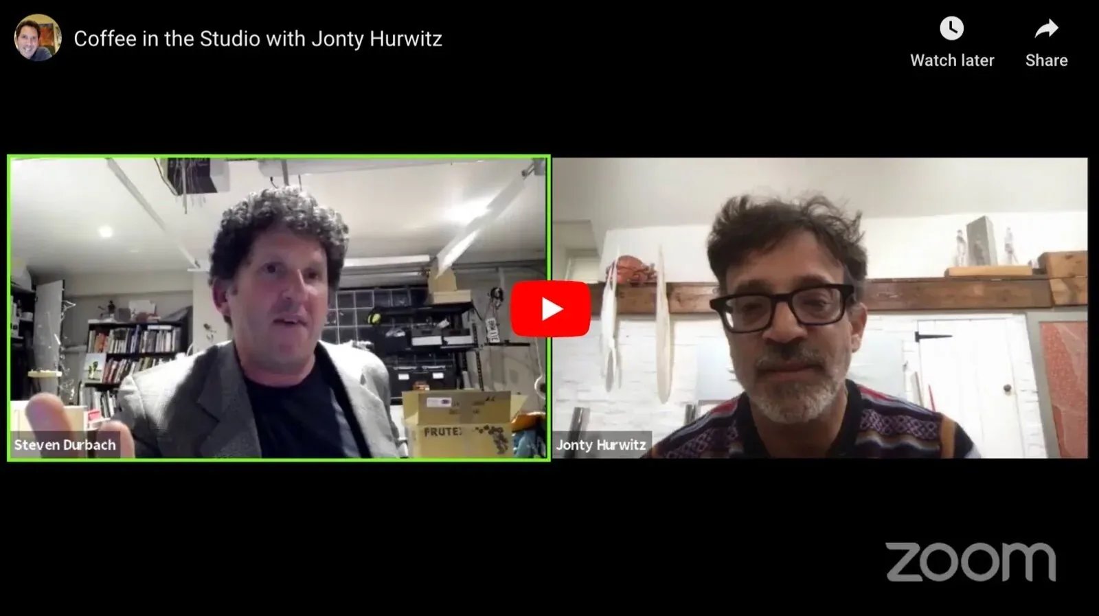 DMC (Deep Meaningful Chat) with Artist &amp; Scientist Steven Durbach